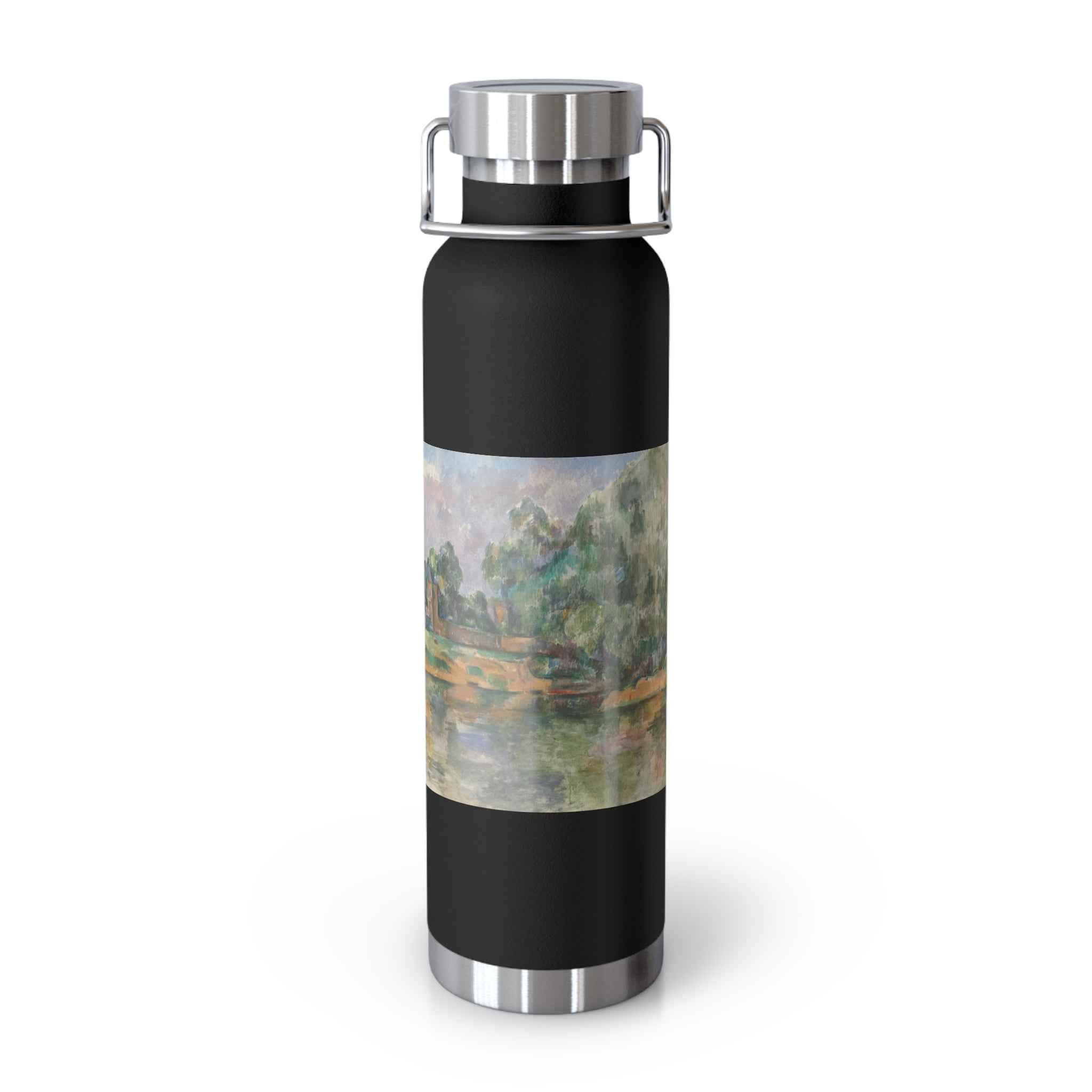 Artistic Copper Water Bottle - Vacuum Insulated for Outdoor Gifting - Rosetta Creative Boutique
